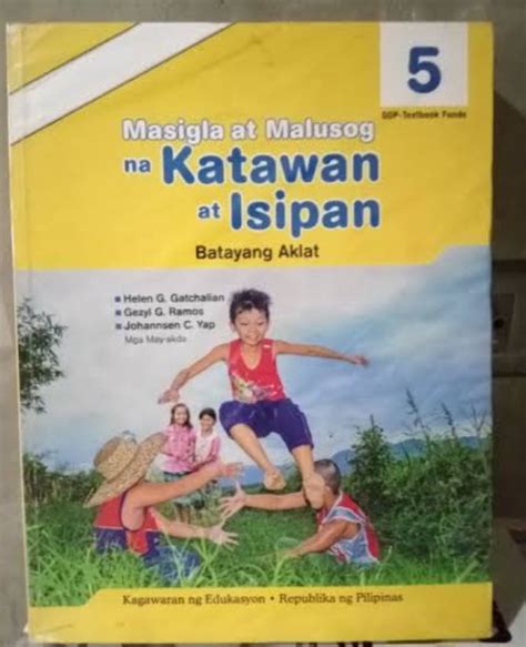 MASIGLA AT MALUSOG NA KATAWAN AT ISIPAN 5 .